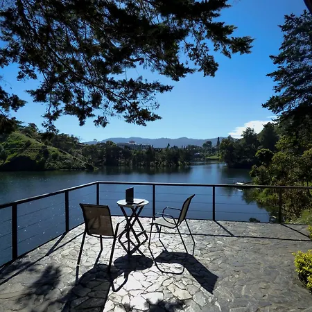 Cottage On The Lake - Cabana Privada - Guatape - Jacuzzi Exterior foto